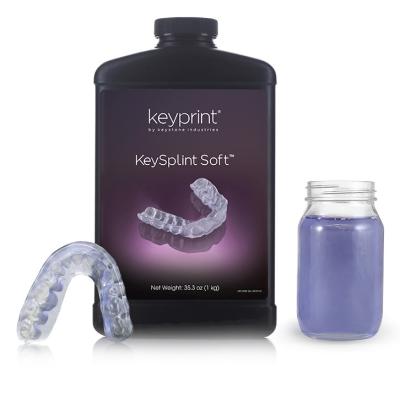 Biocompatible Resin - KeySplint Soft - Light violet, Translucent